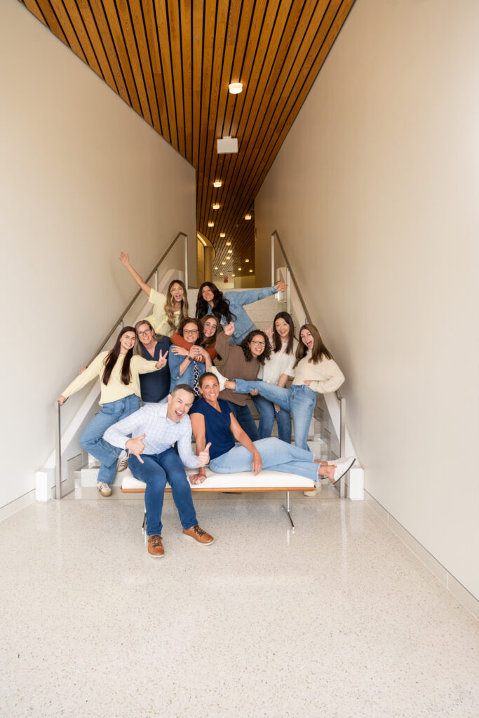 Clark Orthodontics Team Having Fun